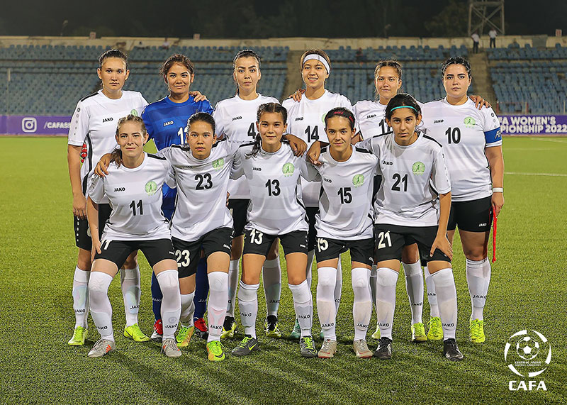 Turkmen football players tied with the team of Tajikistan at the CAFA-2022 championship in Dushanbe